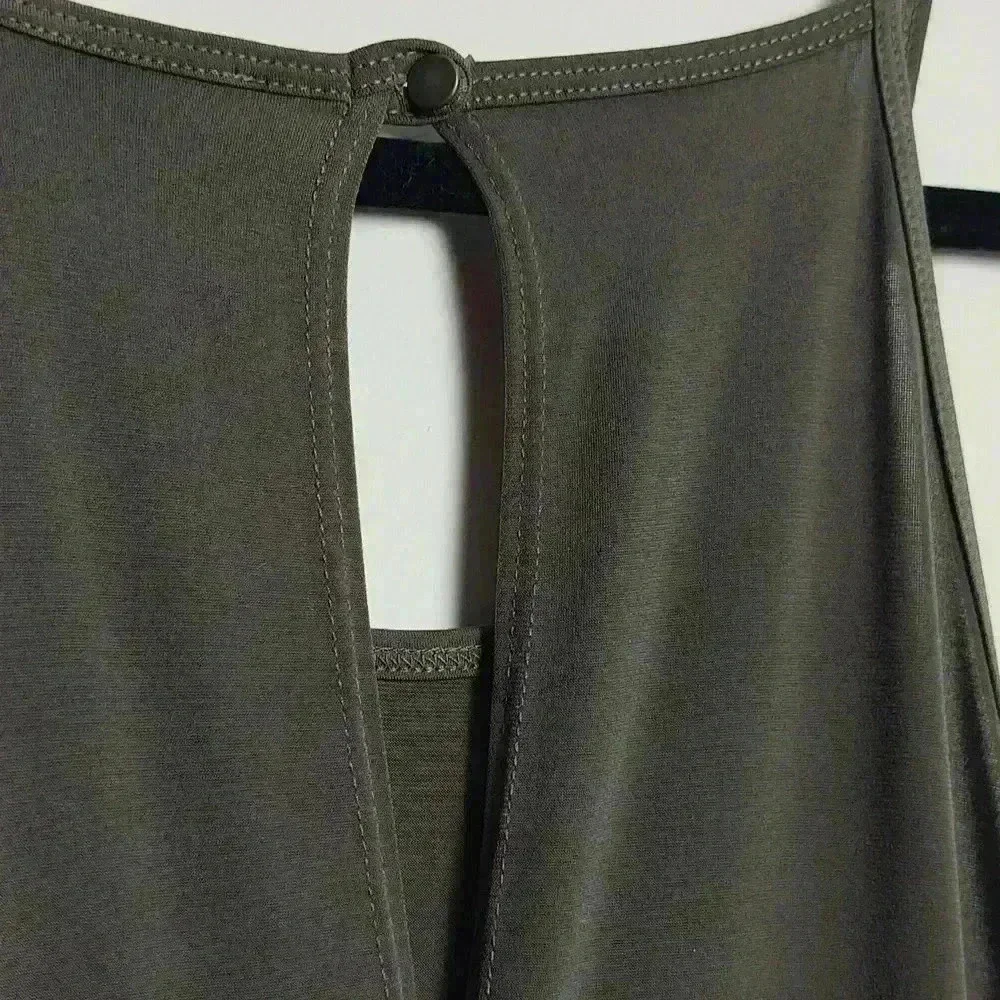 Lanston NWT Halter Sleeveless Jumpsuit in Army Green Size Large